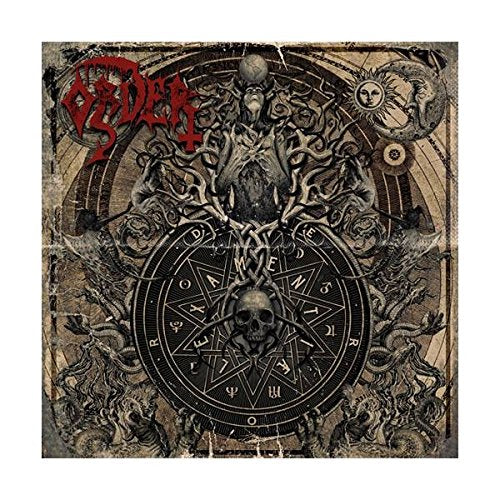 CD cover art: dark, ornate design with skull, symbols, and figures.