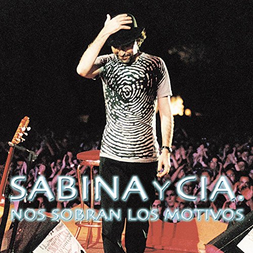 Sabina album cover: musician with hat, blurred crowd, guitar visible.