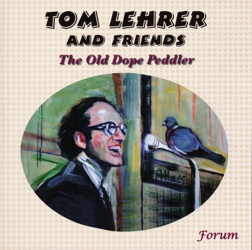 CD cover for “Tom Lehrer And Friends” featuring a painted portrait.