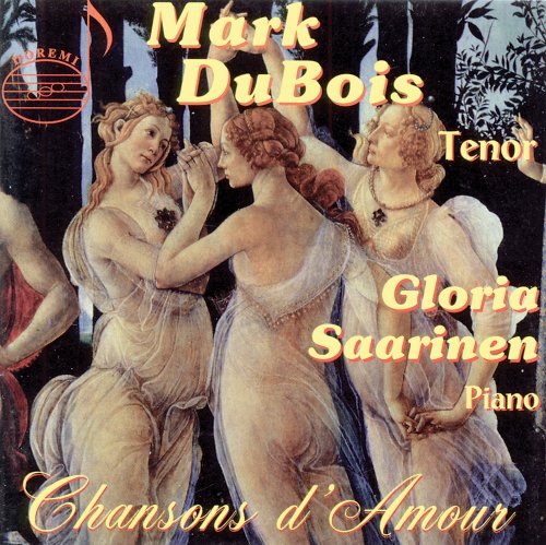 CD cover: Dubois/Saarinen "Chansons d'Amour" with Renaissance painting imagery.