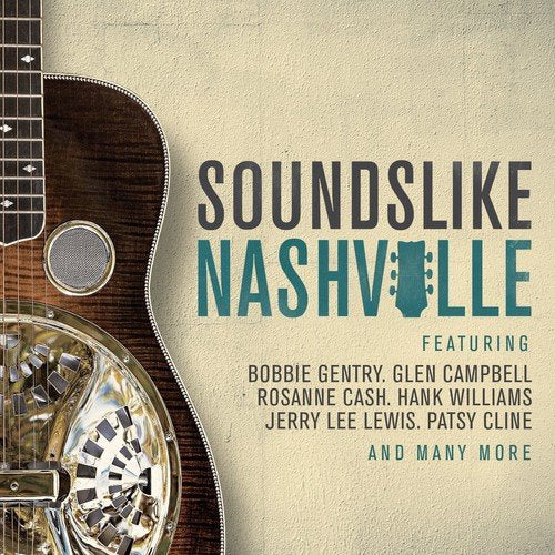 CD cover for “Sounds Like Nashville Vol. 1” with guitar detail.