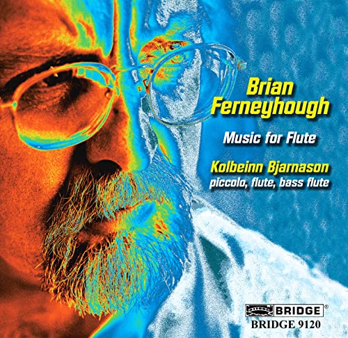 CD cover featuring a close-up of a man with glasses and vibrant colors.