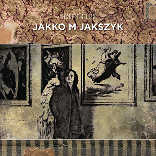 Album cover for Jakko M Jakszyk’s “Secrets & Lies” featuring framed art.