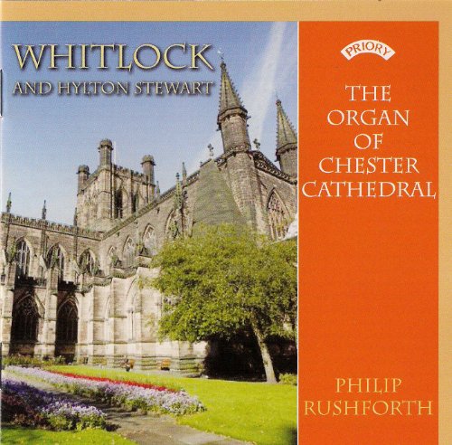 CD cover for "Whitlock and Hylton Stewart" featuring Chester Cathedral.
