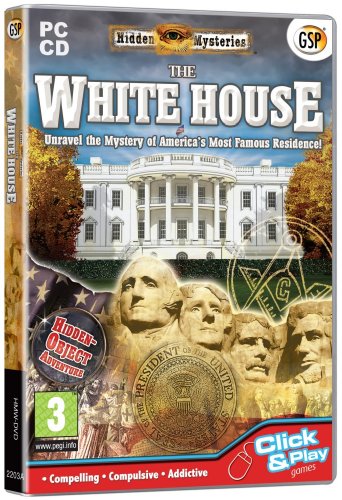 DVD cover for "Hidden Mysteries The White House" featuring the building.