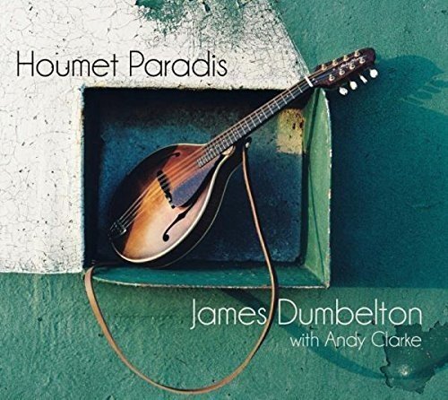 CD cover: mandolin in a square opening, text āHoumet Paradisā and artist name.