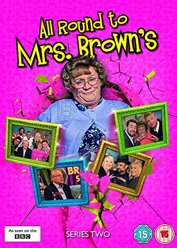 DVD cover for “All Round to Mrs. Brown’s” Series Two, featuring Mrs. Brown.