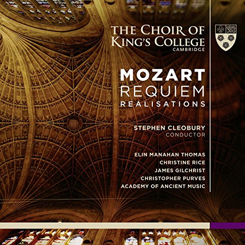 CD cover featuring the fan-vaulted ceiling of King's College Chapel with text overlays.