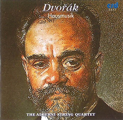 CD cover featuring a portrait of composer Antonín Dvořák.