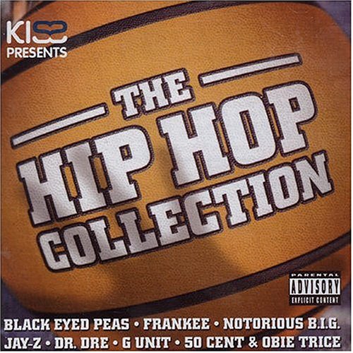 CD cover: basketball with “The Hip Hop Collection” text and artist names.