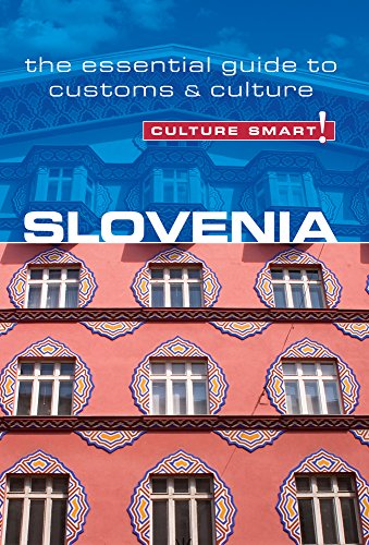 Book cover for Slovenia Culture Smart featuring a pink building with decorative window frames.