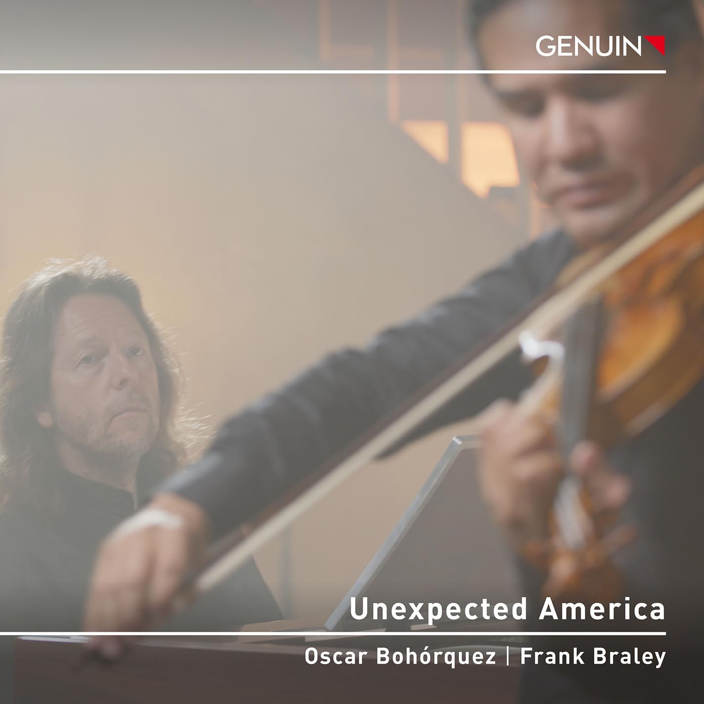 CD cover featuring two musicians, a violinist and a guitarist.