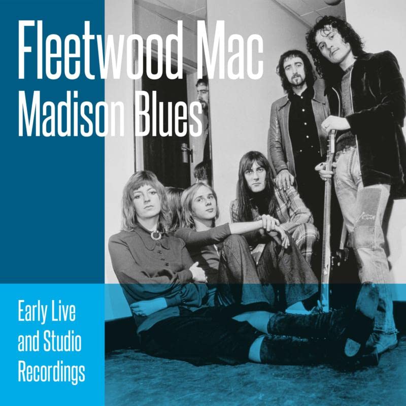 Fleetwood Mac "Madison Blues" album cover with four band members pictured.