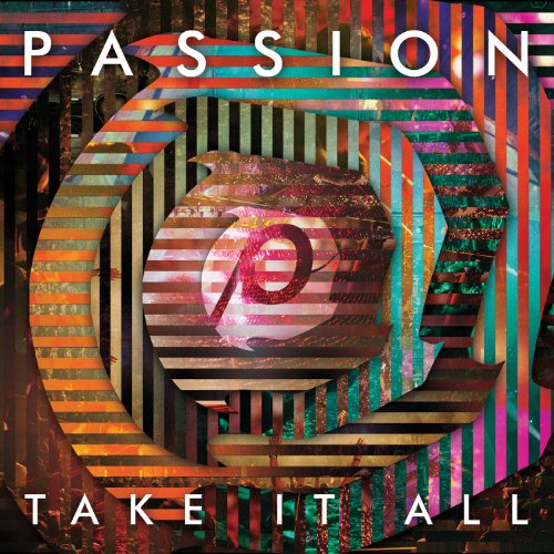 CD cover for "Passion - Take It All" with abstract colorful design.
