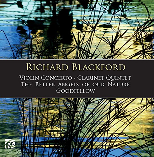 CD cover with water reflections and text naming composer Richard Blackford.