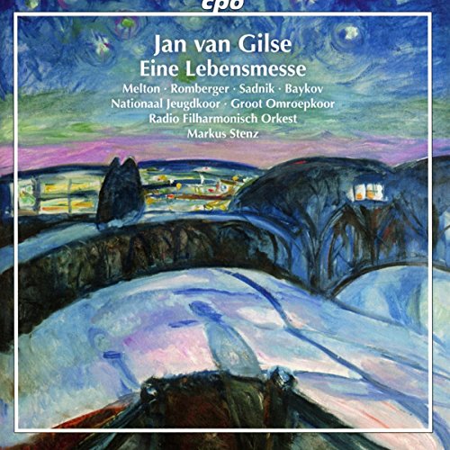 CD cover: Snowy landscape painting with text listing composers and performers.