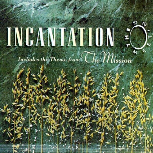 CD cover for Incantation’s “The Meeting” with green and gold field imagery.