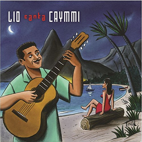 CD cover: man playing guitar on a beach at night.