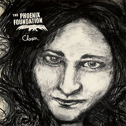 Black and white sketch of a person’s face with textured hair.