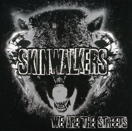 CD cover for Skinwalkers’ “We Are the Streets” featuring a bear and skull.