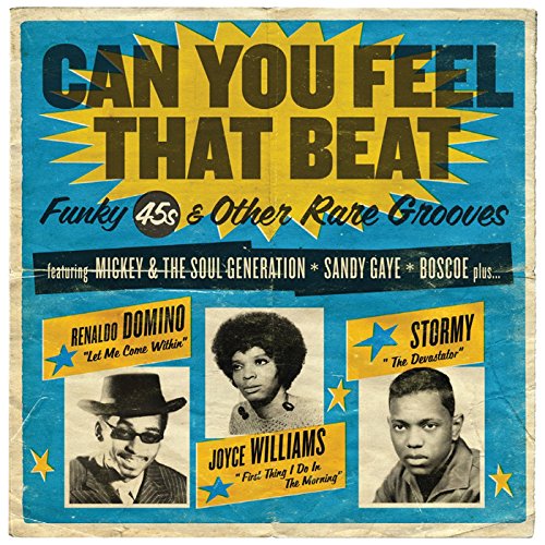 Vinyl album cover featuring portraits of four funk musicians.