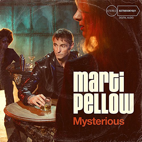 Marti Pellow album cover, "Mysterious", featuring a man with a drink.