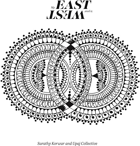 Black and white CD cover with intricate circular, mandala-like design.