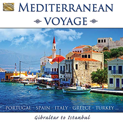 CD cover depicting a coastal town with white buildings and a mosque.