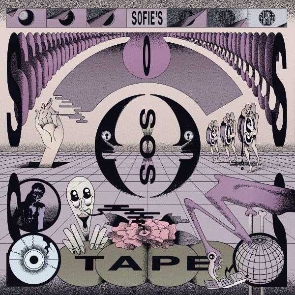 Album cover for “Sofie’s Sos Tape” with surreal, illustrative artwork.