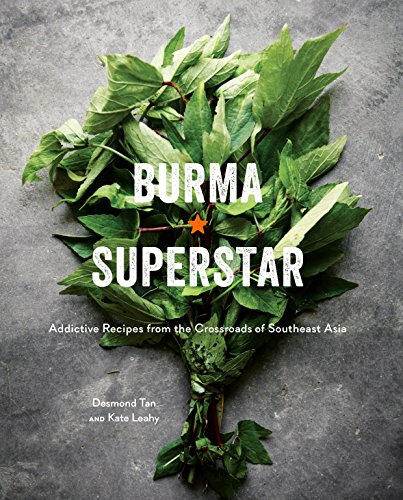 Cookbook cover featuring a large bunch of green leaves and bold text.