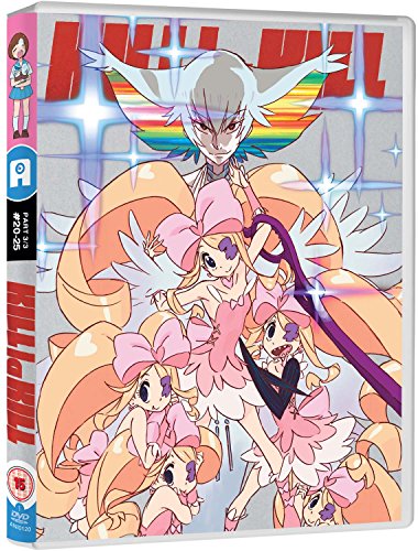 Kill La Kill - Part 3" DVD cover featuring anime characters and colorful design.