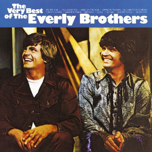 CD cover of The Everly Brothers, featuring two smiling men in jackets.