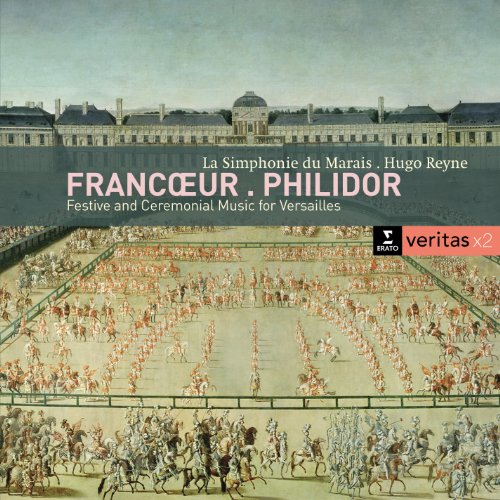 CD cover depicting a large, crowded outdoor festival scene before a palace.