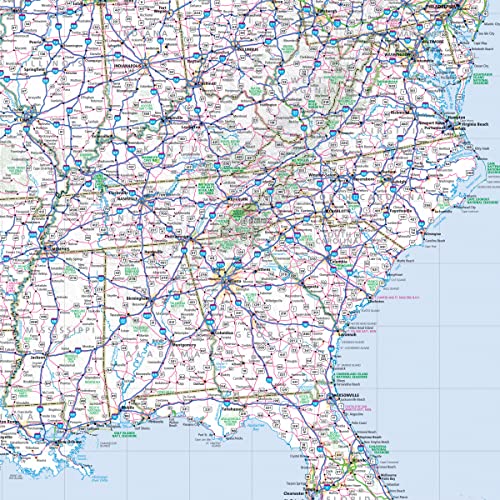 Rand McNally Easy to Read: United States Map