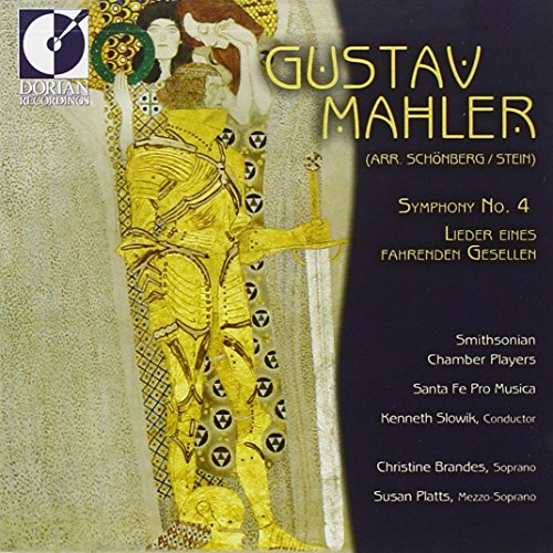 CD cover for Mahler's Symphony No. 4 by Smithsonian Chamber Players.