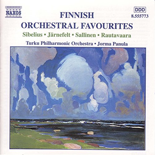 CD cover with a landscape painting of a cloudy sky and shoreline.