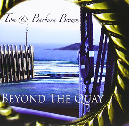 CD cover for “Beyond The Quay” featuring a coastal scene.