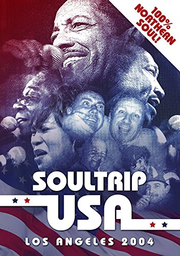 DVD cover for "Soultrip USA" featuring portraits and American flag imagery.