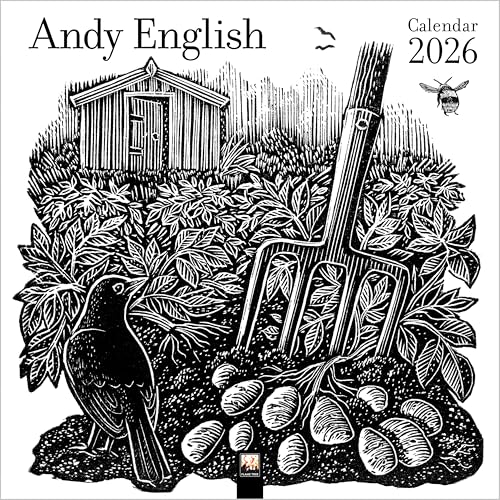 Andy English Wall Calendar 2026 (Art Calendar)