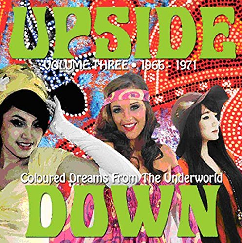 CD cover for "Upside Down: Volume 3 1966-1971" featuring three women.