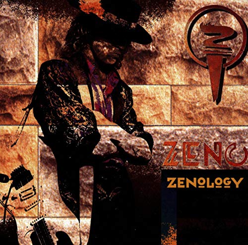 CD cover for Zeno - ZENOLOGY 1, featuring a silhouetted guitarist.