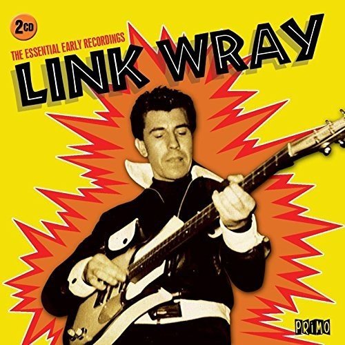 Link Wray album cover: guitarist with red starburst background.