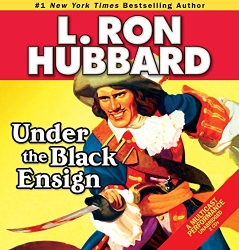 CD cover for "Under the Black Ensign" featuring a pirate illustration.