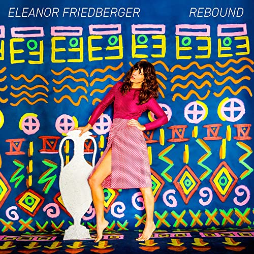 Album cover for Eleanor Friedberger’s “Rebound” featuring a woman and vase.
