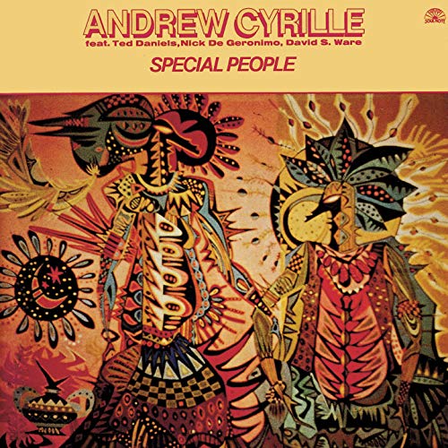 CD cover for Andrew Cyrille Quartet’s “Special People” with colorful mask art.