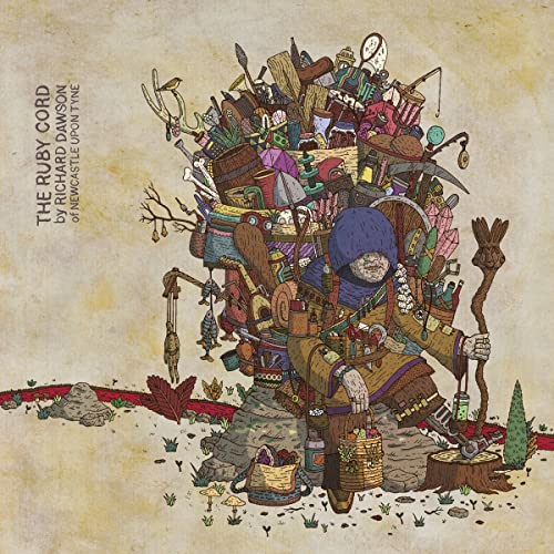 CD cover for “The Ruby Cord” featuring a detailed, illustrated figure.