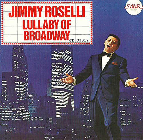 Jimmy Roselli CD cover featuring a singer in front of a cityscape.