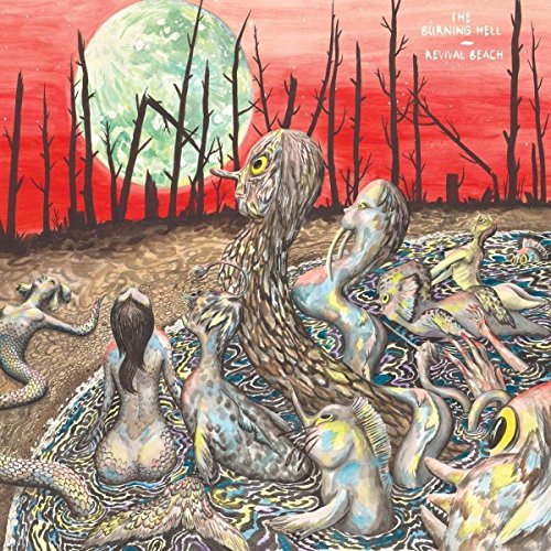 CD cover: surreal illustration of bird-headed figure and aquatic creatures.