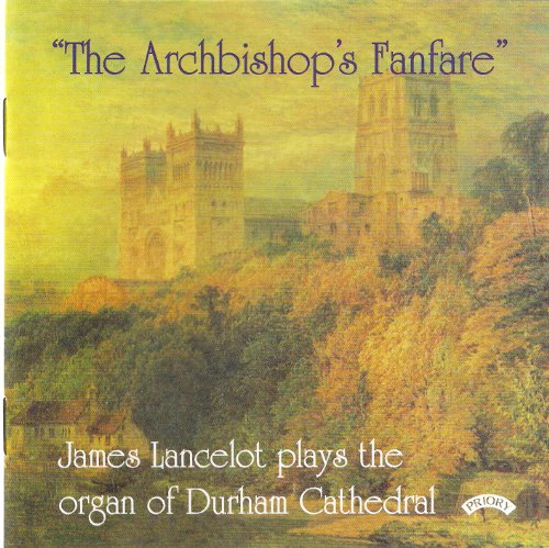 CD cover featuring Durham Cathedral in a painted landscape.