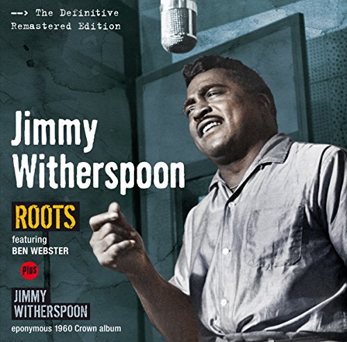Jimmy Witherspoon album cover featuring a portrait of the singer.